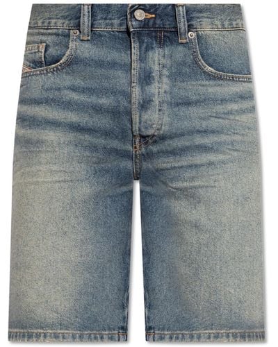 DIESEL Denim Shorts `regular-short`, - Blue