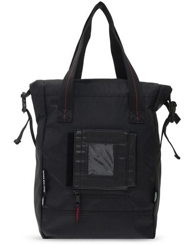 DIESEL Water-resistant 'urban Ninja Shiga' Backpack - Black