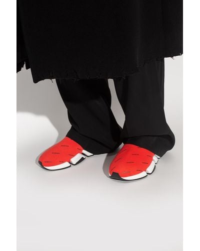 Balenciaga 'speed 2,0' Sock Sneakers - Red