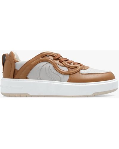 Stella McCartney Brown 's-wave' Trainers