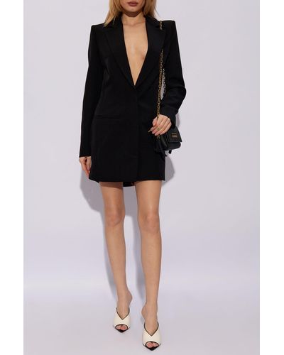 Versace Jeans Couture Blazer With Logo, - Black