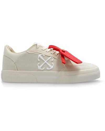 Off-White c/o Virgil Abloh 'new Low Vulcanized' Trainers, - Natural
