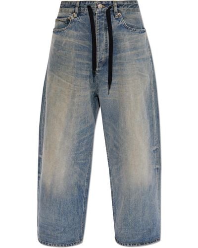 Balenciaga Jeans With A ‘Vintage’ Effect, ' - Blue