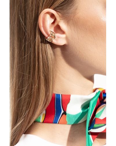 Dolce & Gabbana Brass Ear Cuff, - Metallic