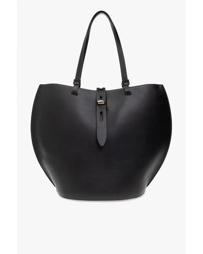 Furla 'unica Large' Shopper Bag, - Black