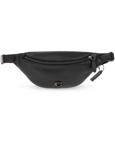 COACH Belt Bag, - Black