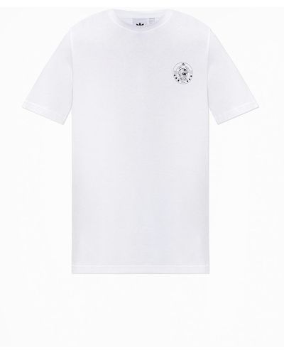 adidas Originals Printed T-shirt, - White