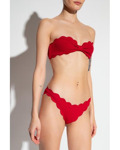 Marysia Swim ‘Antibes’ Bikini Briefs - Red