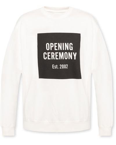 Opening Ceremony Sweatshirt With Logo - White