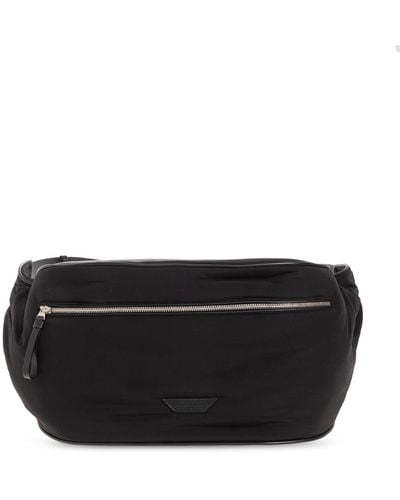 Bottega Veneta Belt Bag With Logo, - Black