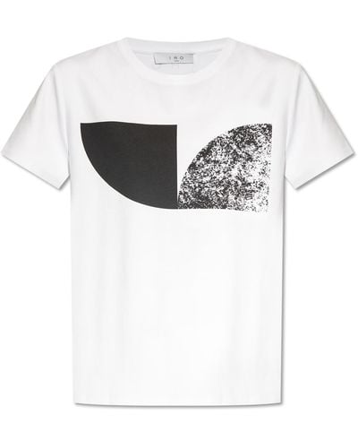 IRO 'aloi' Printed T-shirt, - White