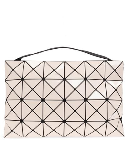 Bao Bao Issey Miyake Shoulder Bag With Geometrical Pattern, - Natural