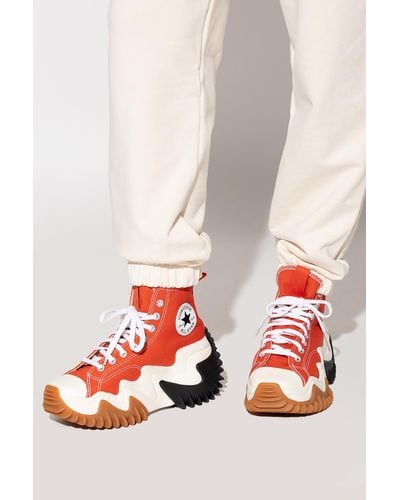 Converse 'run Star Motion Hi' High-top Sneakers - Orange