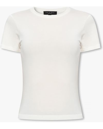 Rag & Bone 'luca Baby' T-shirt, - White