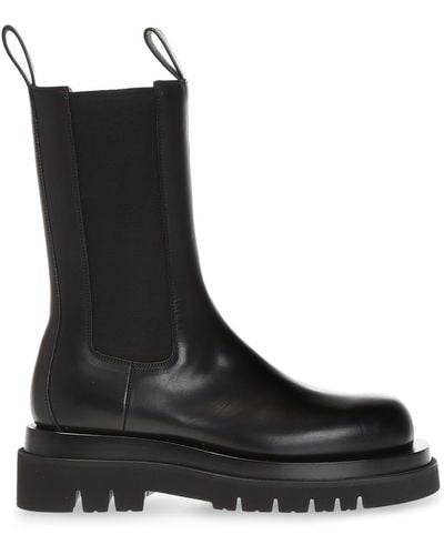 Bottega Veneta ‘Bv Lug’ Ankle Boots - Black