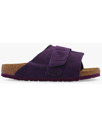 Birkenstock 'kyoto' Slides - Purple