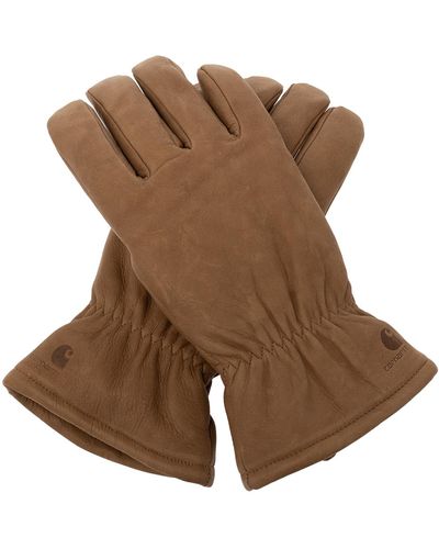 Carhartt Leather Gloves - Brown