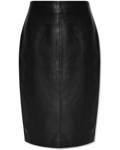 AllSaints ‘Lucille’ Leather Skirt - Black