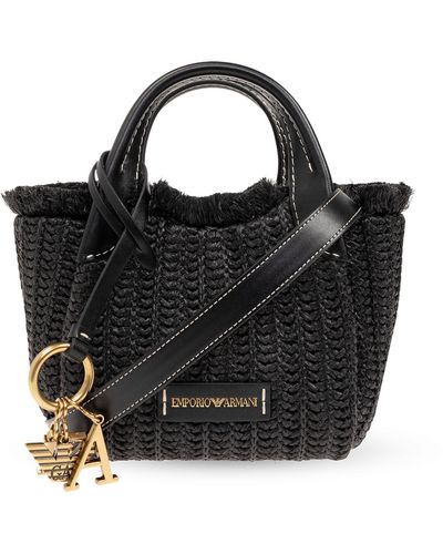 Emporio Armani ‘Shopper’ Type Bag - Black