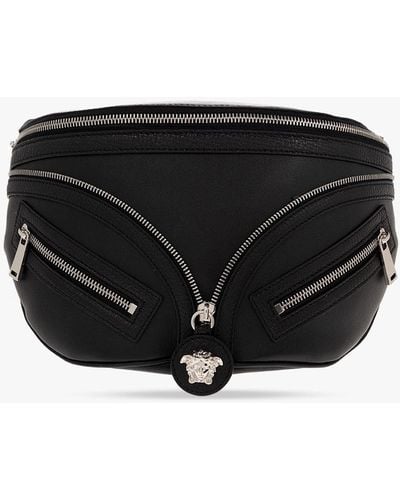 Versace ‘Repeat’ Belt Bag - Black