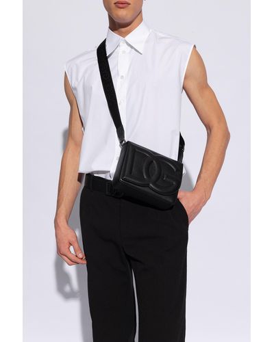 Dolce & Gabbana 'medium Dg Logo Bag' Shoulder Bag, - Black