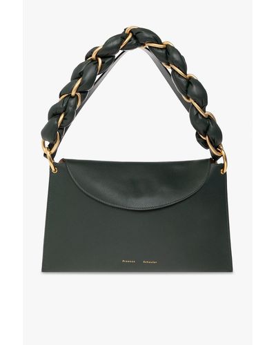 Sac à épaule Proenza Schouler En Cuir Beige - Taille Moyenne, Fabriqué En Italie, Occasion