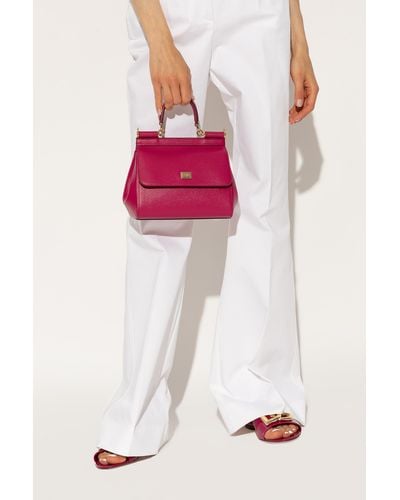 Dolce & Gabbana ‘Sicily Small’ Shoulder Bag - Pink