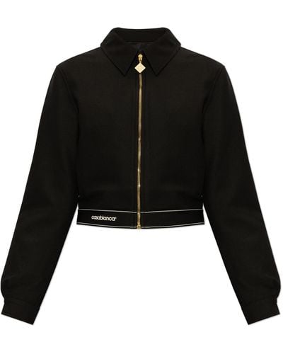 Casablanca Short Jacket - Black