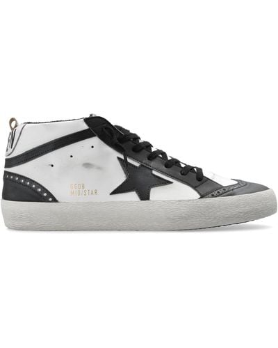 Golden Goose 'mid Star Classic' High-top Sneakers, - White