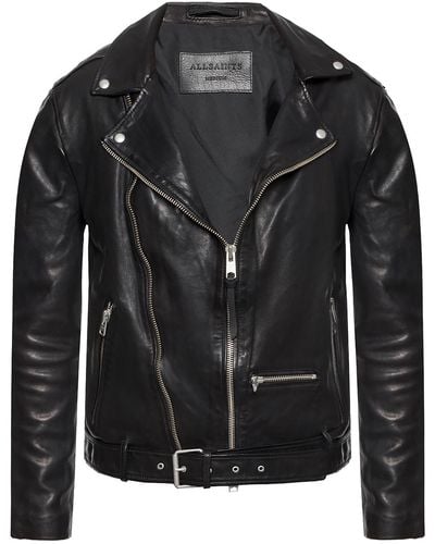 AllSaints 'Wick' Biker Jacket - Black