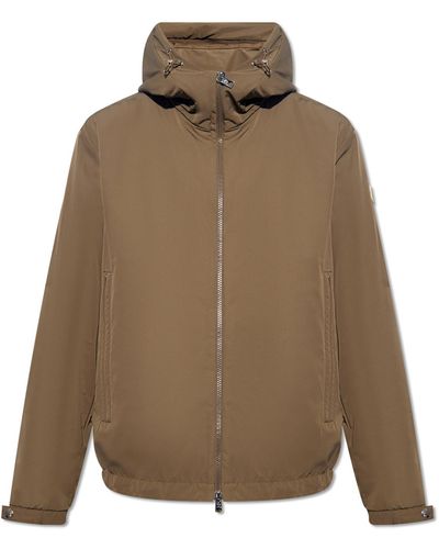 Moncler 'traversier' Hooded Jacket, - Natural