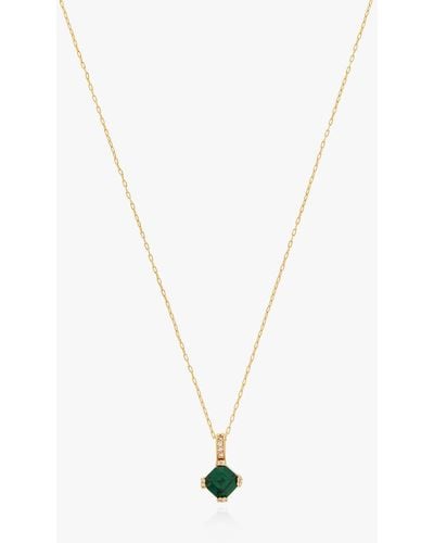 Kate Spade Necklace With Zirconias - Blue
