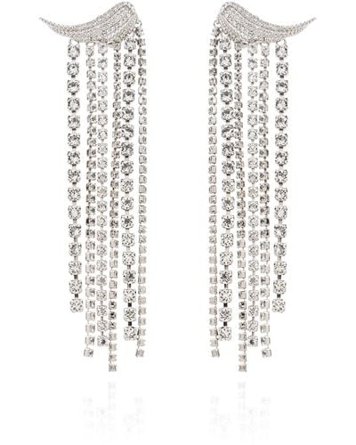 Zadig & Voltaire 'rock' Earrings With Tassels, - White