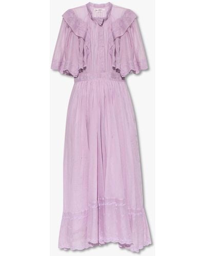 Isabel Marant 'leola' Dress - Purple
