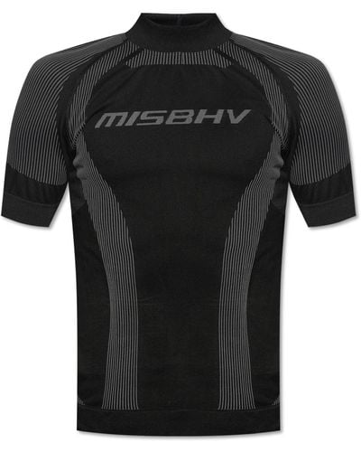 MISBHV T-shirt With Logo, - Black