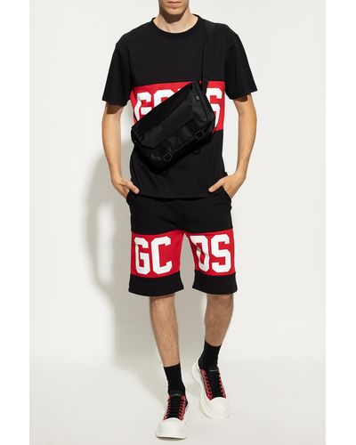 Gcds Shorts With Logo - Black