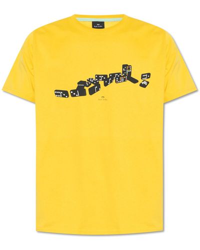 PS by Paul Smith Cotton T-shirt, - Yellow