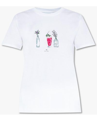 PS by Paul Smith Printed T-shirt - White