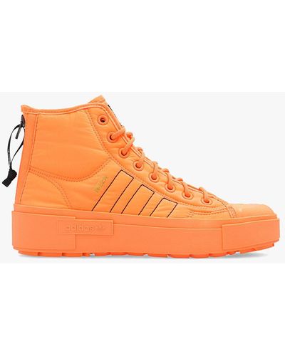 adidas Originals Nizza Bonega High-top Sneakers - Orange