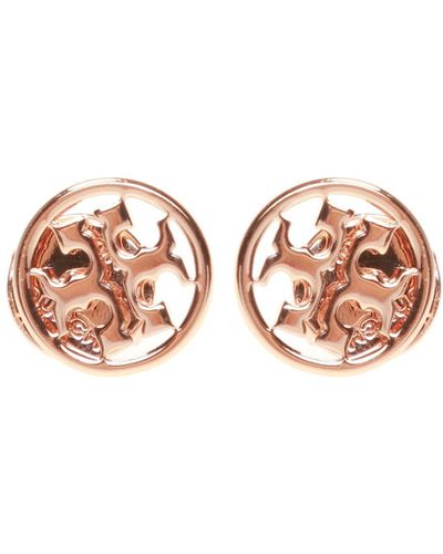 Tory Burch Earrings With Logo - Multicolor