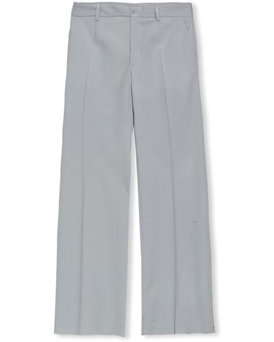 Dolce & Gabbana Dolce & Gabbana Pleat-Front Pants - Grey