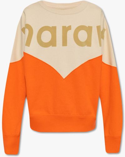 Isabel Marant 'houston' Sweatshirt - Orange