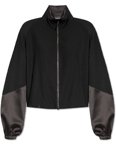 Emporio Armani Oversize Jacket - Black