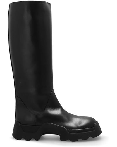 Proenza Schouler Leather Boots - Black