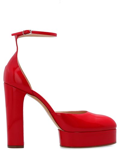 Casadei 'betty' Platform Shoes, - Red
