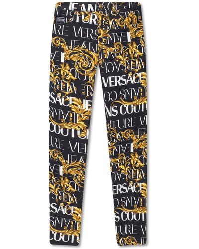 Versace Patterned Jeans - Multicolour