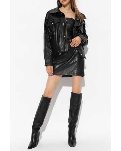 IRO ‘Angelica’ Leather Skirt - Black