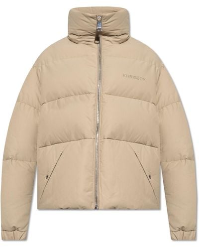 Khrisjoy Quilted Down Jacket - Natural