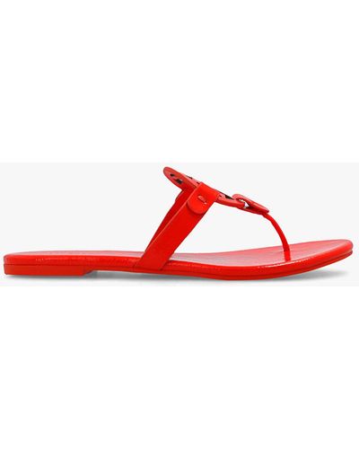 Tory Burch ‘Miller’ Patent Slides - Red