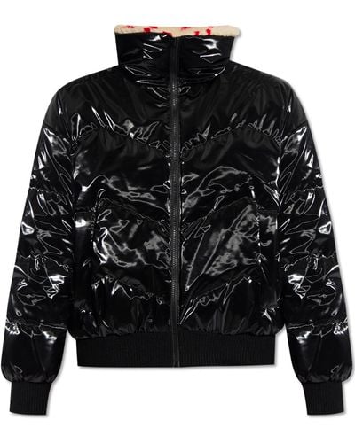 Perfect Moment Reversible Down Jacket, - Black